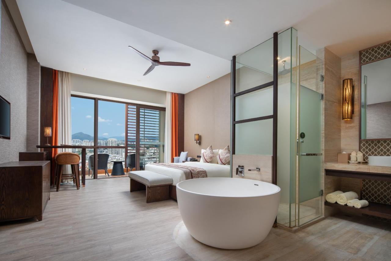 Mangrove Tree Resort World Sanya Bay- Queen Palm Towers Kültér fotó
