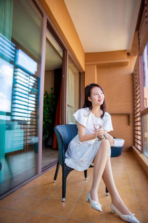 Mangrove Tree Resort World Sanya Bay- Queen Palm Towers Kültér fotó