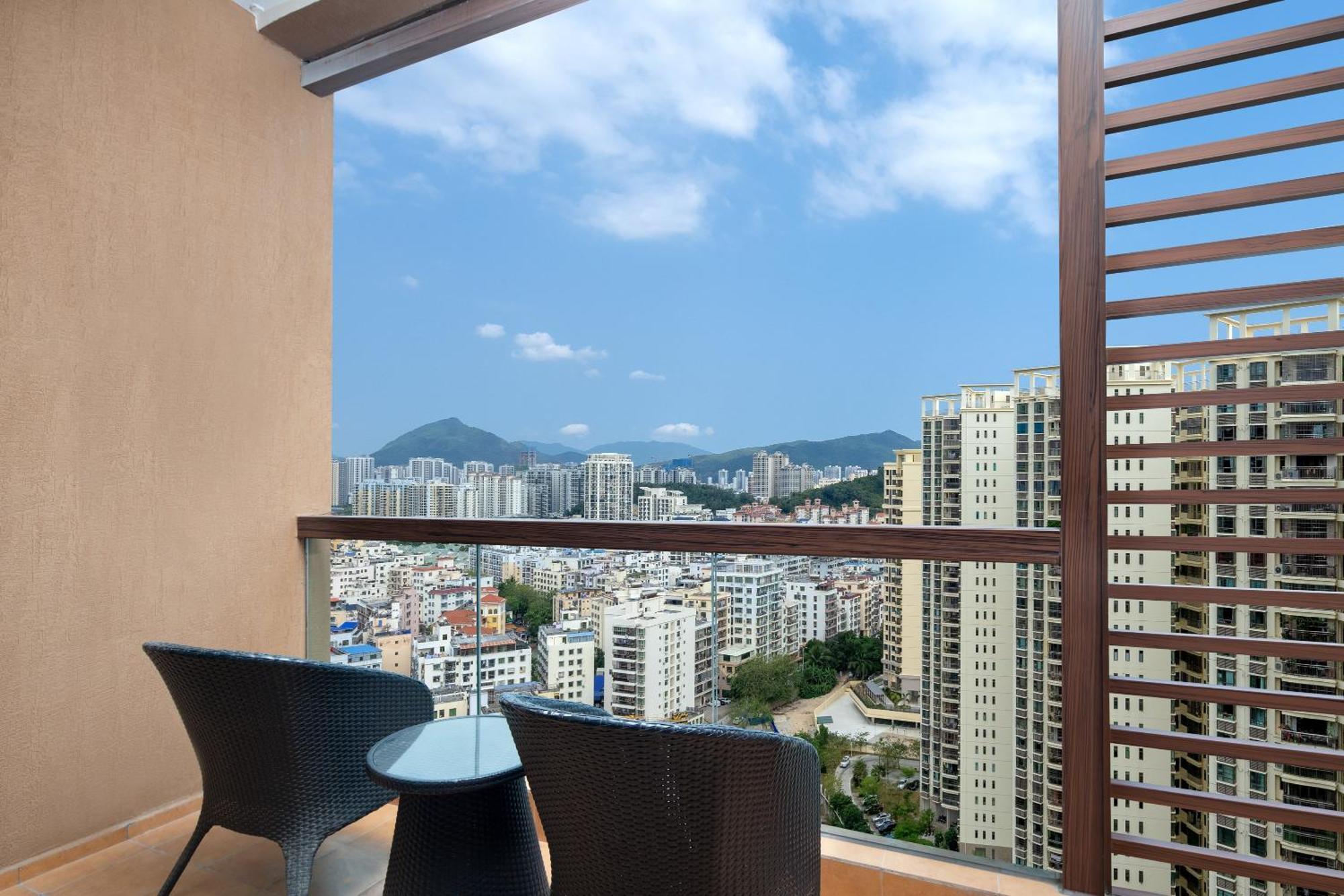 Mangrove Tree Resort World Sanya Bay- Queen Palm Towers Kültér fotó