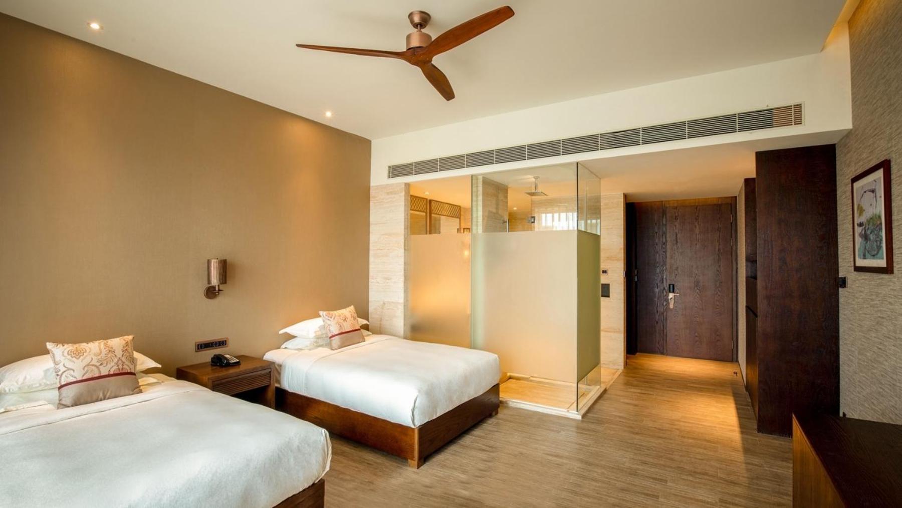 Mangrove Tree Resort World Sanya Bay- Queen Palm Towers Kültér fotó