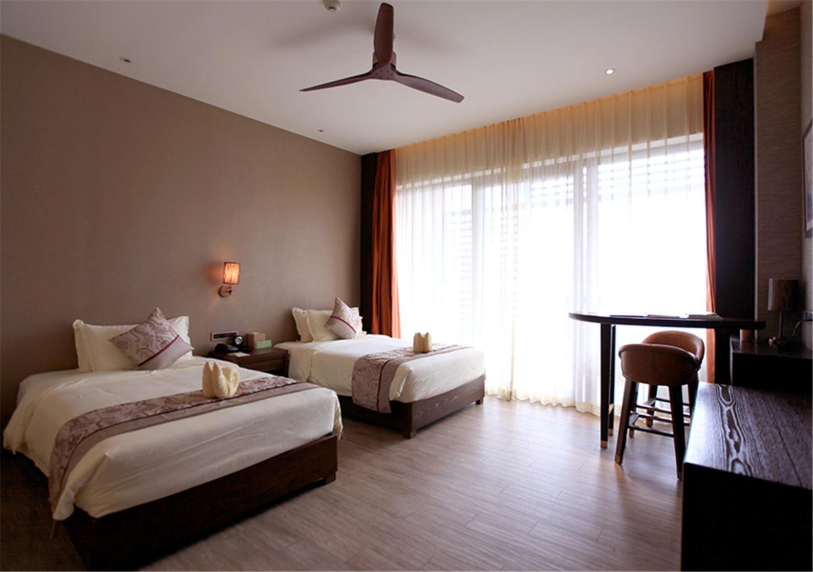 Mangrove Tree Resort World Sanya Bay- Queen Palm Towers Kültér fotó